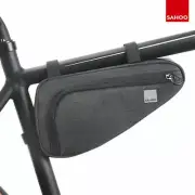 SAHOO 1.5L MTB Road Bicycle Triangle Bag Waterproof Storage kit Frame Bag