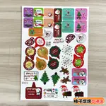 【柚子烘焙食品】聖誕節裝飾紙卡 蛋糕插牌 40小卡 聖誕插卡 幼稚園 學校 慶生 派對 蛋糕裝飾 小卡 烘焙 杯子蛋糕