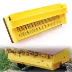 For Beekeeping Tools Beehive Bee Pollen Trap Collector Yellow 15.35*7.95*3.94"