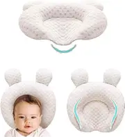 Exsha Muitar Soft Baby Nursery Pillows Unisex Newborns Head Shaping Infant Support Sleeping Head Sleep Pillows With Bear Ears