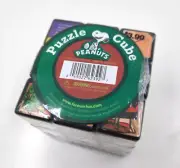 Rare Peanuts 2012 Cube Puzzle Game Toy Charlie Brown Christmas New & Sealed