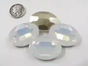 White Opal F (30x22mm) Swarovski 4127 Oval Fancy Stone