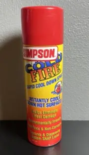 Simpson Cold Fire Rapid Cool Down Spray Automotive Multipurpose NEW