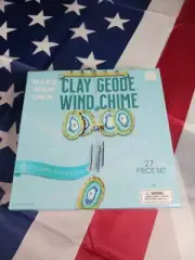 Clay Geode Wind Chime DIY craft
