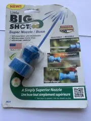 Little Big Shot Thermoplastic Adjustable Twist Hose Nozzle
