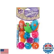 HARTZ Just For Cats Toy Variety Pack - 13 Piece, All Breed Sizes