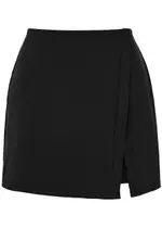 Girlfriend Collective Float Stretch-jersey Mini Skort - Black - XS XS