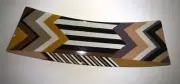 MISSONI x Target 'Chevron Stripe (Brown)' Plate / Tray / Platter 12" x 4" *NEW*