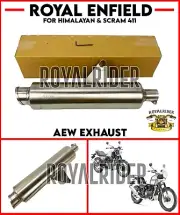 AEW EXHAUST For Royal Enfield Himalayan & Scram 411 (for: Royal Enfield)