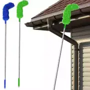 Gutter Cleaning Brush Roofing Tool with Telescopic Extendable Pole AN