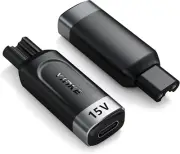 15V HQ8505 Type-C Shaver Adapter Charging Converter for Philips Norelco 7000 300