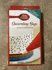 Betty Crocker Decorating Bags Disposable 2 Inches 12 Count