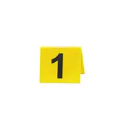 2pcs Table Games 1-10 Evidence Markers Crime Scene Markers Double Sided Acrylic Clue Party Decorations