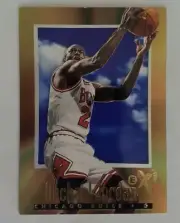 1997 MICHAEL JORDAN SKYBOX FLEER E-X2000 MJ AIR CHROME 23 Last Dance
