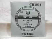 GS CR1004 Watch Crystal Fit Waltham 733 - 30.8 mm - 26.9 x 22.4 mm Replacement