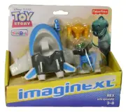Imaginext REX WITH SPACESHIP Exclusive Toy Story Fisher Price 15572 NIP RARE I