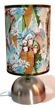 May Gibbs gumnut babies touch Lamp base fabric shade snugglepot Bulb Set