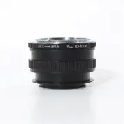 Macro Lens Adapter Focusing Helicoid for FD mount Lens to Sony E mount Camera