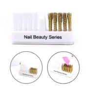 Nail Drill Bit Clean Brush Dust Cleaning Nails Accessories Manicure To-SZ