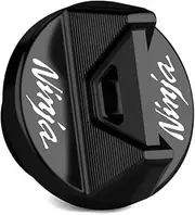Motorcycle Engine Oil Filler Plug Cover Screw Compatible With K.awasaki Ninja 400 500 650 1000 1000SX ZX4R ZX4RR 2012-2023 2024 | EX400 EX650 ZX1000 ZX-4R ZX-4RR ZX400 Accessories (black)