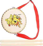 Milisten 1 Set Educational Music Hand Drum with Dragon Pattern Percussion Instrument for Stage Performances and Early Music Learning Activities