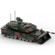 ZITIANYOUBUILD MOC-46894 Leopard 2 A7 MBT Model 1244 Parts Creative Play Gift