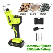 Handheld Cordless Reciprocating 21V Battery Saw Electric Wood Metal PVC Cutter