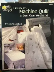 AMERICAN SCHOOL OF NEEDLEWORK LEARN TO MACHINE QUILT IN JUST ONE WEEKEND