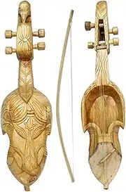 Himalayan Craft Sarangi Traditional Nepali Folk Musical Instrument Nepali Violin For Live Play 21 Inch Large Gaine Sarangi Made In Nepal Great For Playing Live Professionals, Learn Music & Decorations