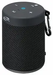 iLive ISBW108B Waterproof Wireless Bluetooth Speaker, IPX5, Black - Quantity 1