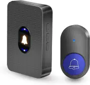 Caregiver Pager Wireless Call Button, Life Alert Necklace 500 Feet, Waterproof C
