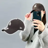 在飛比找PChome24h購物優惠-New Era 棒球帽 MLB 棕 米白 940帽型 LA 