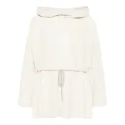 [Rick Owens] Hooded Tunic Blister Lamb Leather