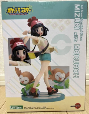 Japan Authentic Pokemon ARTFX J Selene with Rowlet Figure