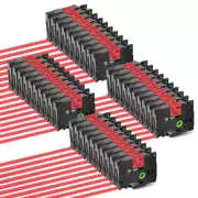 For Brother P-Touch TZe-431 TZ-431 12mm 0.47" Red Standard Laminated Tape 40Pack