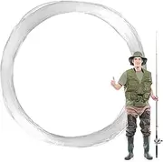 Strong Saltwater lines - Invisible Fishing lines, Transparent Fishing lines | Multipurpose Invisible Leader lines, Tensile Strength Nylon Material for Sea Water Kite Flying Embroidery Artwork,2362.2i