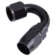 Aeroflow 500 Series Cutter Swivel 150° Hose End -10AN, AF505-10BLK