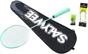 Ronyme Badminton Racket Set with Replacement Racket and Shuttlecocks for Casual Play