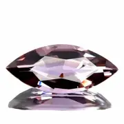 Spinel 1.38ct Awesome Lilac Gray 100% Natural Perfect Marquise Top Sparkling Gem