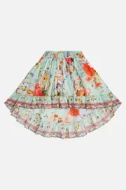 KIDS HIGH LOW HEM SKIRT 12-14 TALK THE WALK