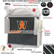 4 ROW 62MM RADIATOR FOR AUSTIN HEALEY SPRITE BUGEYE FROGEYE/ MG MIDGET 948/ 1098