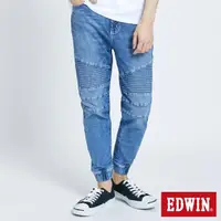 在飛比找momo購物網優惠-【EDWIN】男裝 JERSEYS 迦績E-F束口褲牛仔褲(