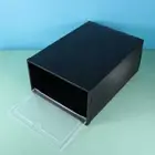 6 PCS Storage Organiser Clear Boxes for Shoes Stackable Racks Bin