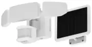 KODA Motion Activated Solar LED Floodlight 2000 Lumens Adjusta Tripple-Head IP44