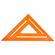 Rafter Angle Square, Orange Plastic, 12-In. -RAS170B-ORA