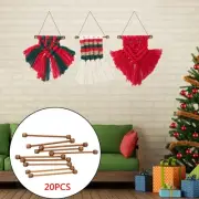 Macrame Wall Hanging Tool Set for Curtain Picture Hanging Brooch Decoration