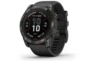 Garmin Fenix 7X Pro Sapphire Solar Carbon Gray DLC Titanium Black Band