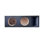 8” Dual Ported Subwoofer Enclosure Car Audio Speaker MDF-Black
