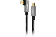 LC7965 1.8M USB-C Right Angle Cable 4K 100W Pd Usb3.2 Gen2 Toughlink