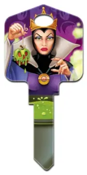 Disney Evil Queen House Key Blank - Collectable Key - Snow White - Grimhilde